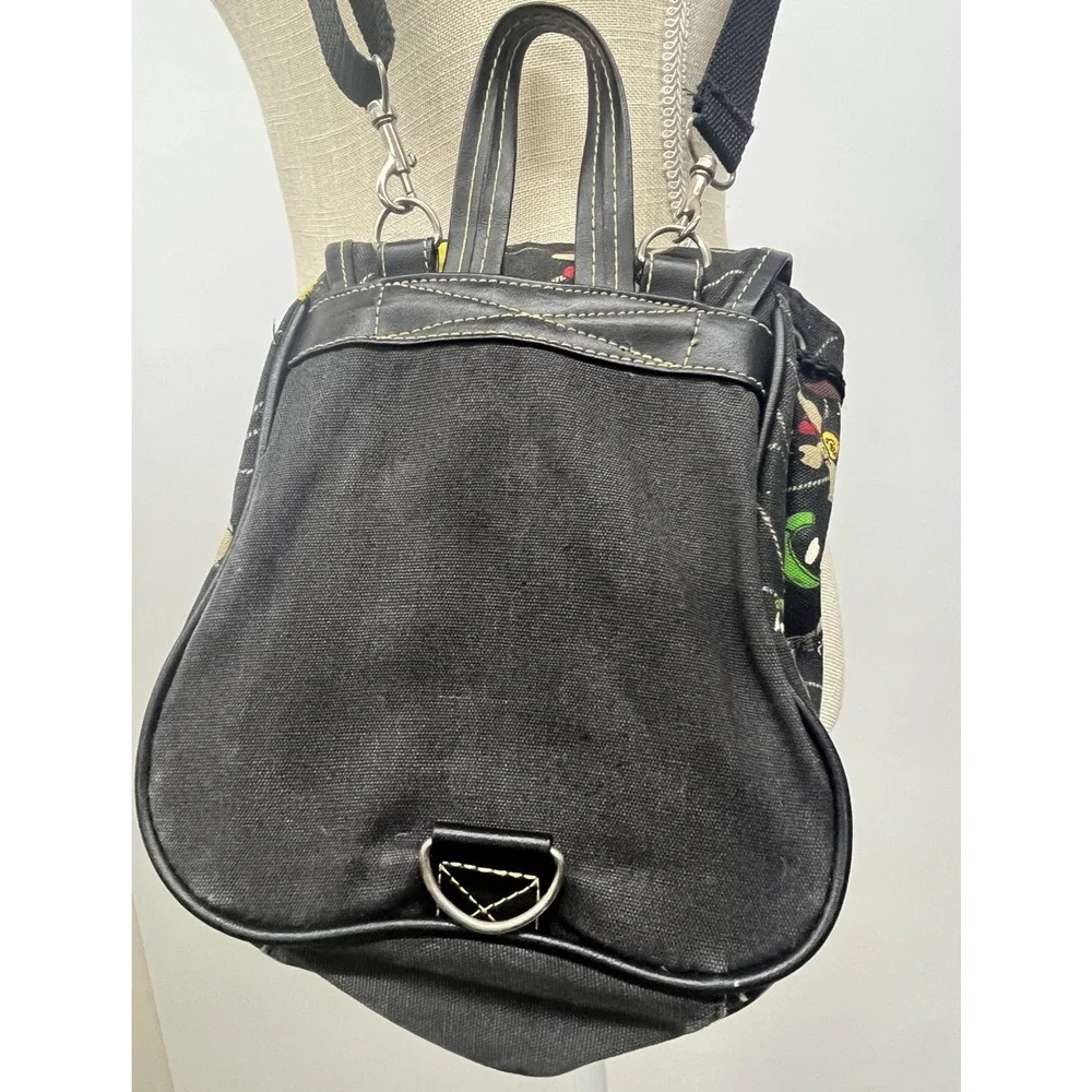 Vtg 90s Looney Tunes Mini Backpack Crossbody Bag Bugs Bunny Taz Tweety Sylvester